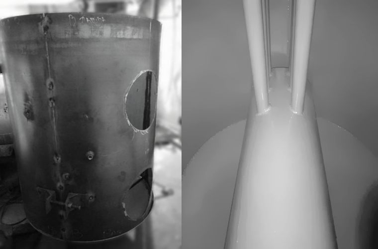 Pintado anticorrosivo pintura EPOXI para Tanques, Termotanques y Calderas